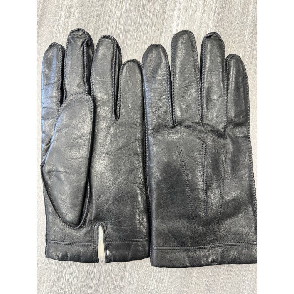 Aris Leather Fur Lined Gloves Men XL